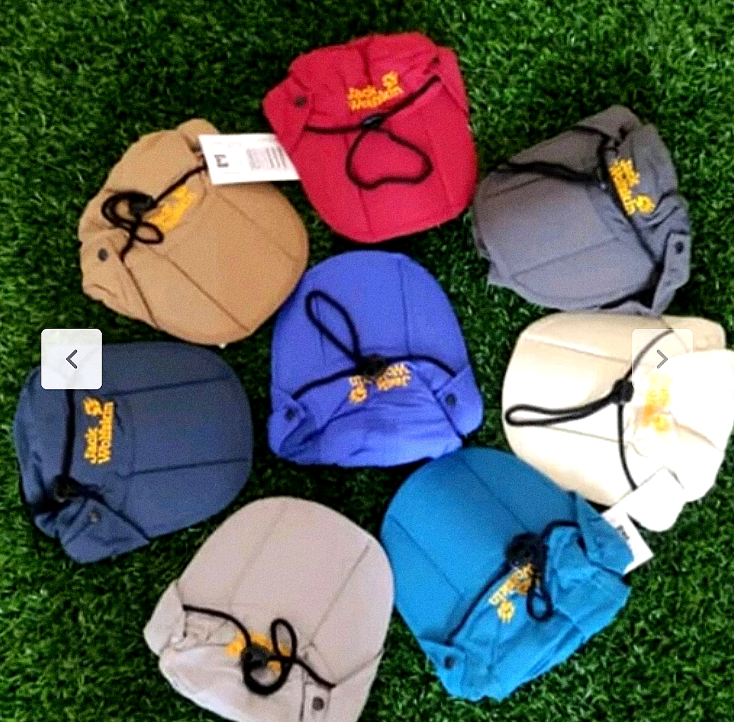کلاه سه تیکه جک ولف/Jack wolfskin/ پارچه UV400